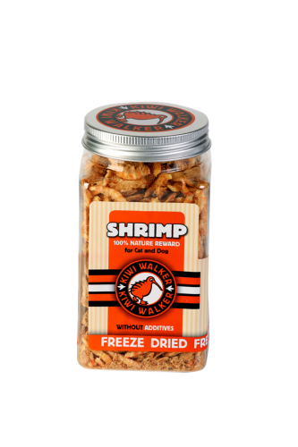 Kiwi Walker 100% KREWETKI liofilizowane smaczki 50g