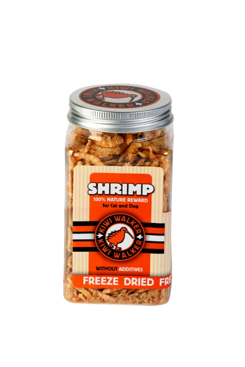 Kiwi Walker 100% KREWETKI liofilizowane smaczki 50g