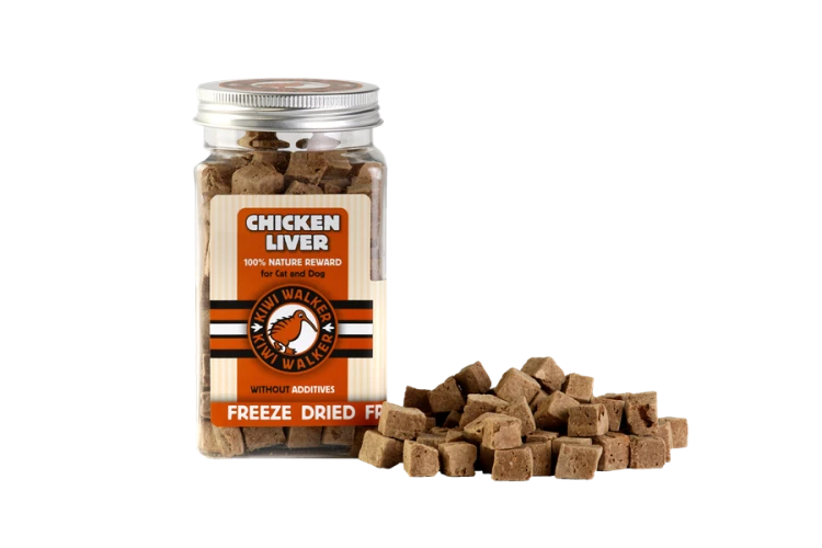 Kiwi Walker 100% WĄTRÓBKA DROBIOWA liofilizowane smaczki 115g