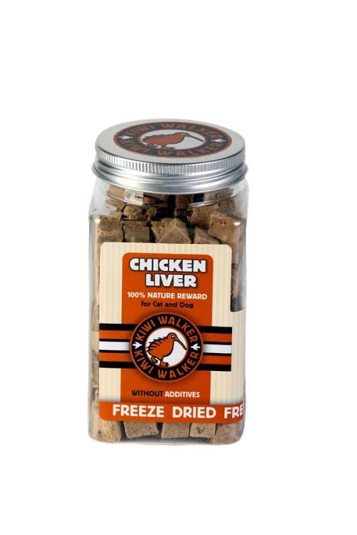 Kiwi Walker 100% WĄTRÓBKA DROBIOWA liofilizowane smaczki 115g