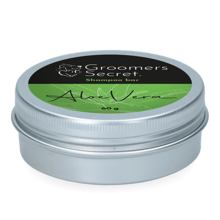 GROOMERS SECRET szampon w kostce ALOE VERA 80 kąpieli