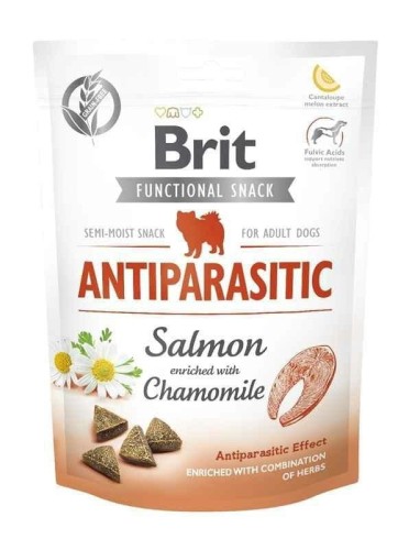 BRIT SNACK ANTIPARASITIC Łosoś Rumianek 150g Przysmaki dla psa