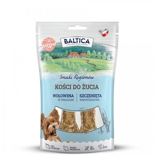 BALTICA Kości do żucia dla szczeniąt wołowina 2 szt.