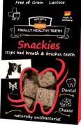 QCHEFS Snackies do higieny jamy ustnej Przysmaki dentystyczne dla psa