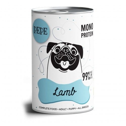 Paka Zwierzaka Karma mokra PEPE LAMB Jagnięcina 400g