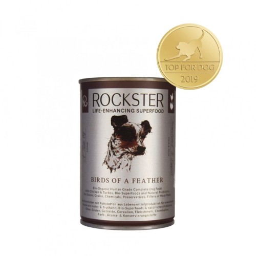 Rockster Birds of a feather - bio kurczak i indyk 340g