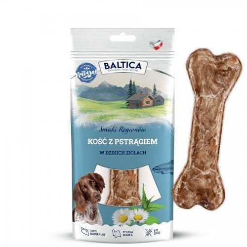 BALTICA Kość z pstrągiem w dzikich ziołach