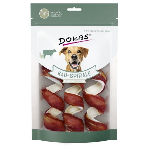 DOKAS Spirala Kaczka 3 szt. / 110g Przysmaki dla psa
