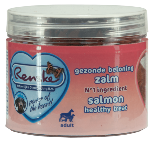 Renske Dog Healthy  Mini Treat Salmon – zdrowy mini przysmak dla psów - łosoś  100 g