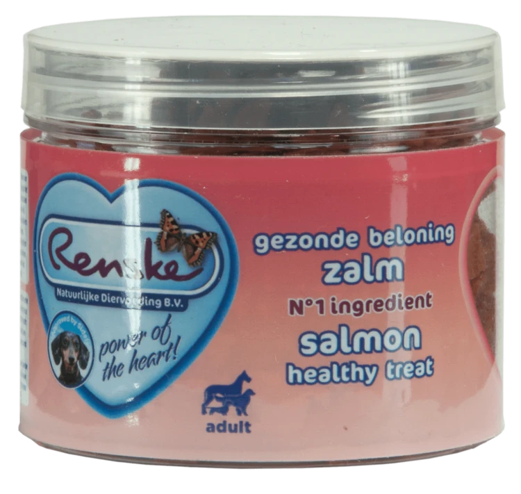 Renske Dog Healthy  Mini Treat Salmon – zdrowy mini przysmak dla psów - łosoś  100 g