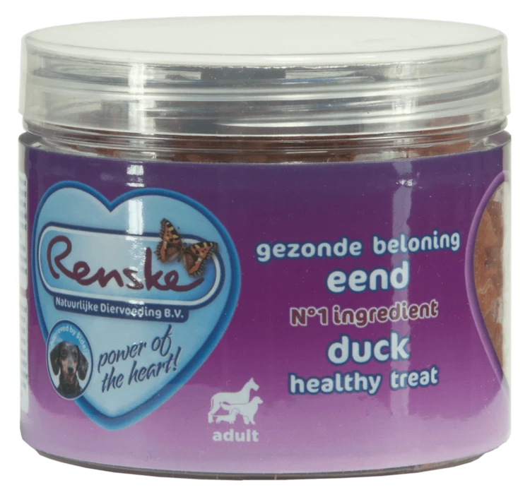 Renske Dog Healthy Treat  Duck – zdrowy przysmak dla psów - kaczka 100g
