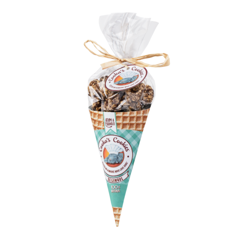 Cooka’s Cookies LITTLE CHICKEN AND TUNA KISSES  Przysmaki dla psa z kurczaka i tuńczyka 50g