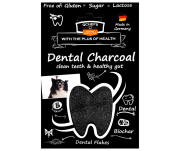 QCHEFS 2w1 Dental Charcoal  Przysmaki dentystyczne dla psa