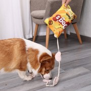 DOGLEMI Zabawka węchowa ChiPSY kolor żółty dla psa i kota