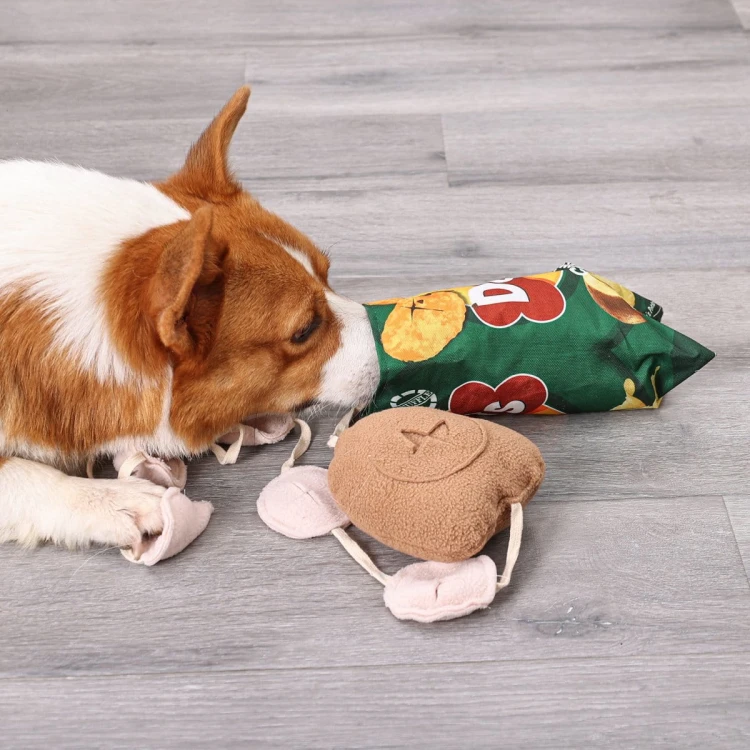 DOGLEMI Zabawka węchowa ChiPSY kolor zielony