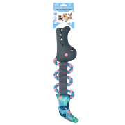 CoolPets Pull me! Crocky rope (Flamingo) KROKODYL na linie zabawka do wody