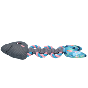 CoolPets Pull me! Fishy rope (Flower) RYBA z liną zabawka do wody