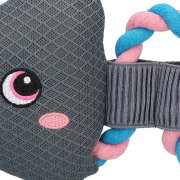 CoolPets Pull me! Fishy rope (Flower) RYBA z liną zabawka do wody