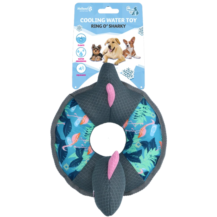 CoolPets Ring o' Sharky (Flamingo) Ring REKIN zabawka do wody