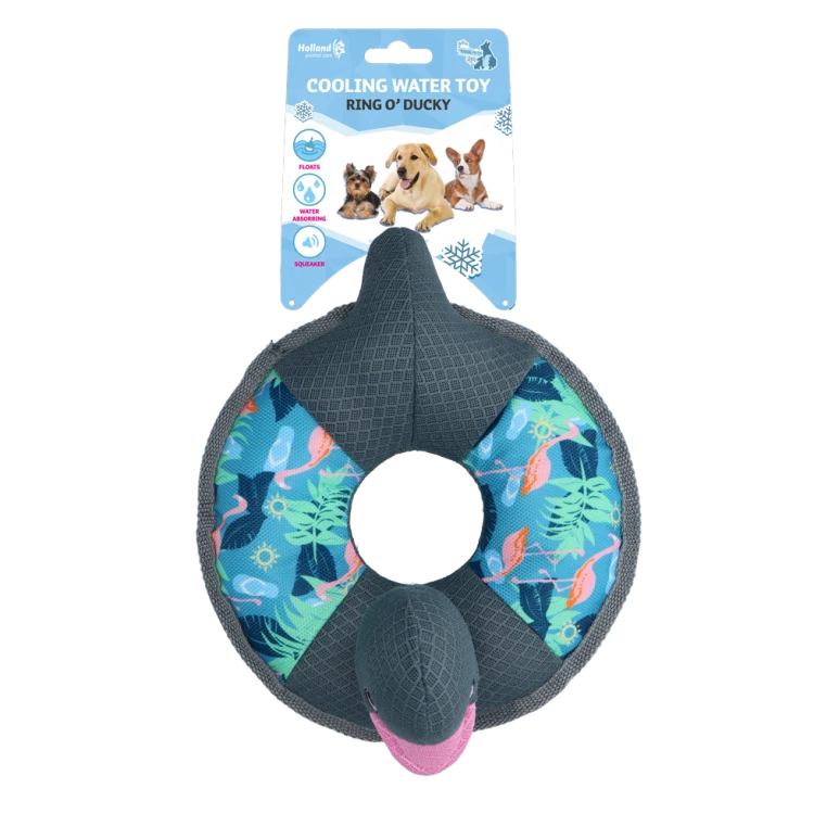 CoolPets Ring o' Ducky (Flamingo) Ring KACZKA zabawka do wody