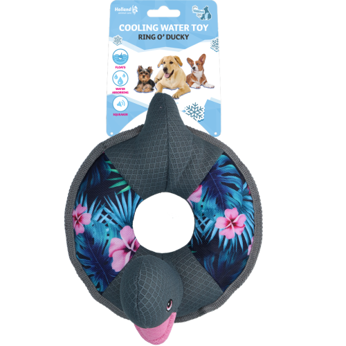 CoolPets Ring o' Ducky (Flower) Ring KACZKA zabawka do wody