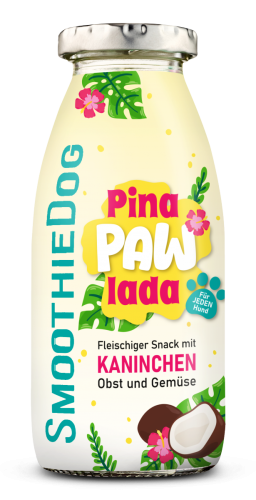 SmoothieDog PINA PAWLADA Królik 250ml Przysmak płynny dla psa