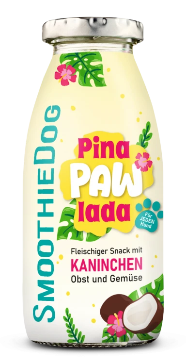 SmoothieDog PINA PAWLADA Królik 250ml Przysmak płynny dla psa