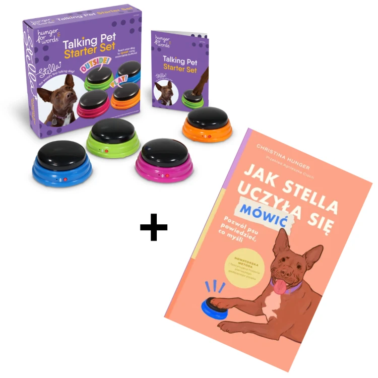 Hunger for Words TALKING PET Zestaw startowy + Książka