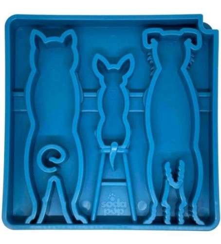 Soda Pup Miska spowalniająca WAITING DOGS dla psa i kota