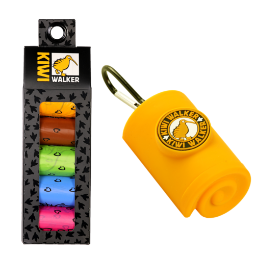 ZESTAW! Kiwi Walker ETUI NA KUPOWORKI + komplet WORKÓW