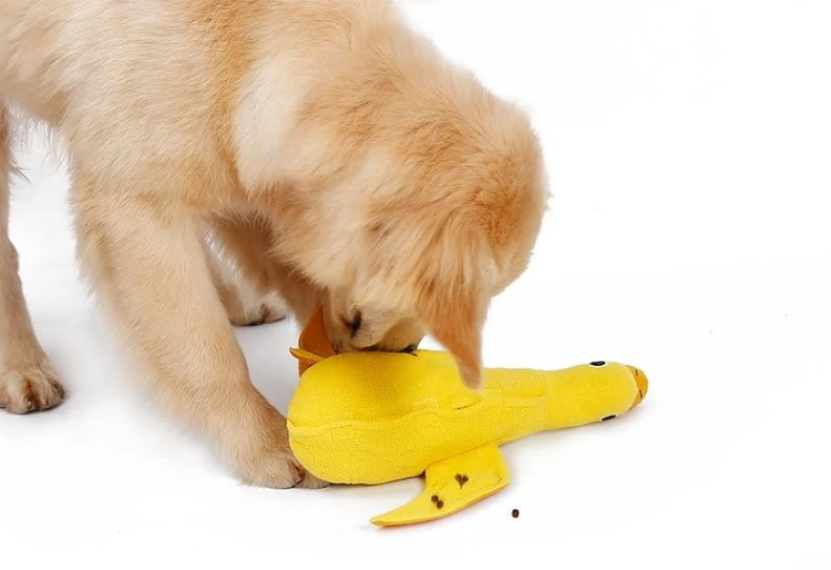 DOGLEMI Zabawka węchowa KACZKA dla psa i kota