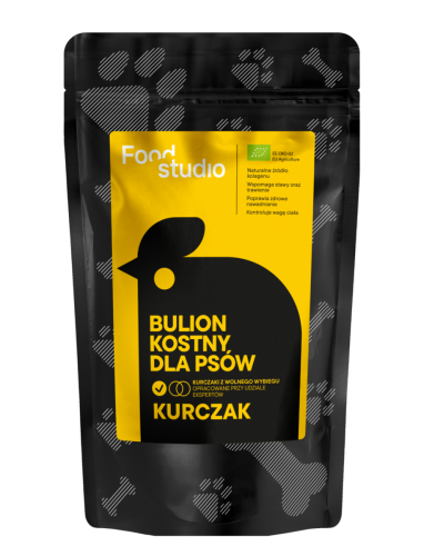 Food Studio Chefs BULION KOSTNY dla psów KURCZAK 230ml