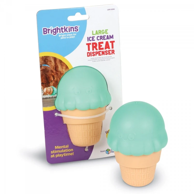 Brightkins Zabawka na przysmaki Large Ice Cream Cone DUŻY WAFELEK LODOWY