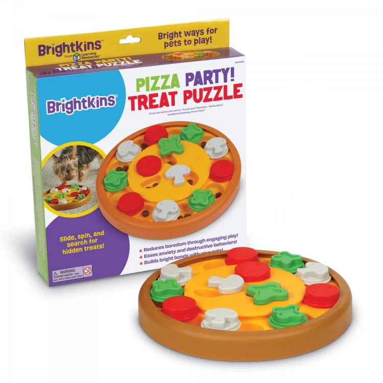 Brightkins Łamigłówka Gra Pizza Party! CZAS NA PIZZĘ!