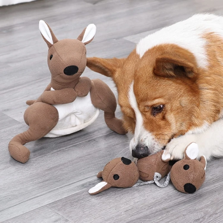 DOGLEMI Zabawka węchowa KANGUREK dla psa i kota