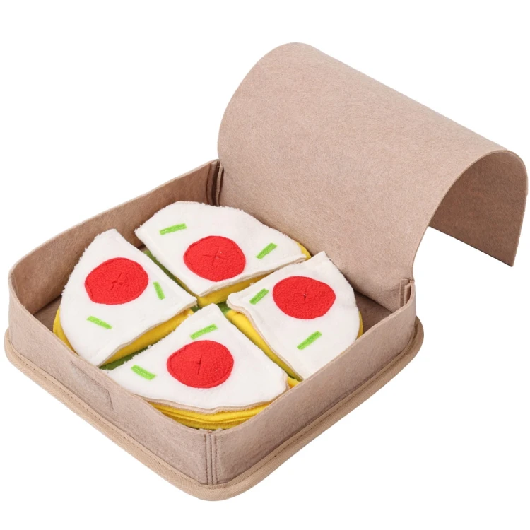 DOGLEMI Zabawka węchowa PUDEŁKO PIZZY dla psa i kota