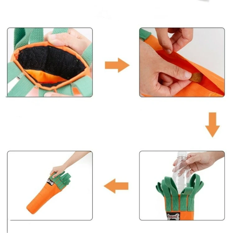 DOGLEMI Zabawka dla psa MARCHEWKA