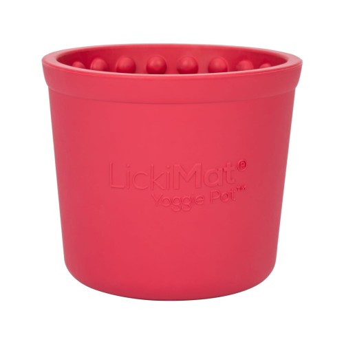 Mata LickiMat® Yoggie Pot różowa