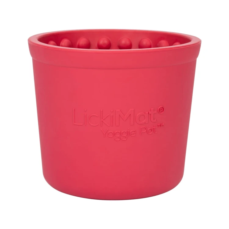 Mata LickiMat® Yoggie Pot różowa