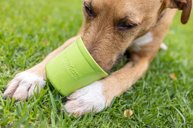 Mata LickiMat® Yoggie Pot różowa