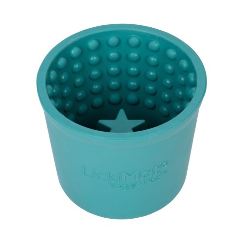 Mata LickiMat® Yoggie Pot turkusowa
