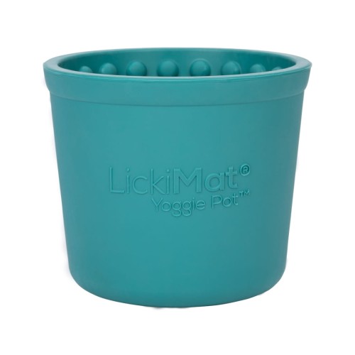 Mata LickiMat® Yoggie Pot turkusowa
