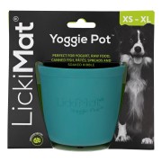 Mata LickiMat® Yoggie Pot turkusowa