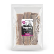 UNISZKI Przełyk wołowy płaski 100g Przysmaki dla psa