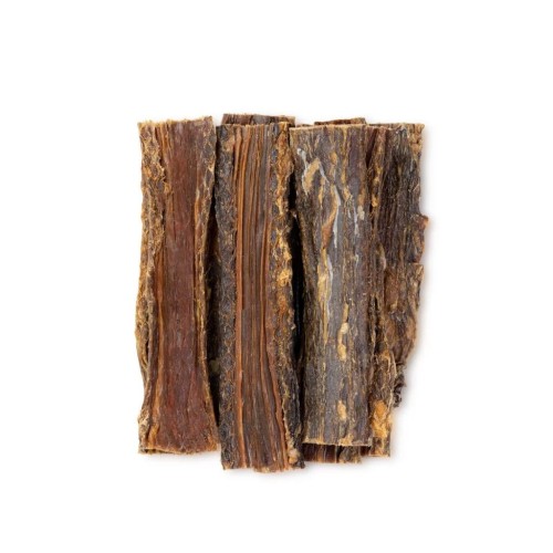 UNISZKI Przełyk wołowy płaski 100g Przysmaki dla psa