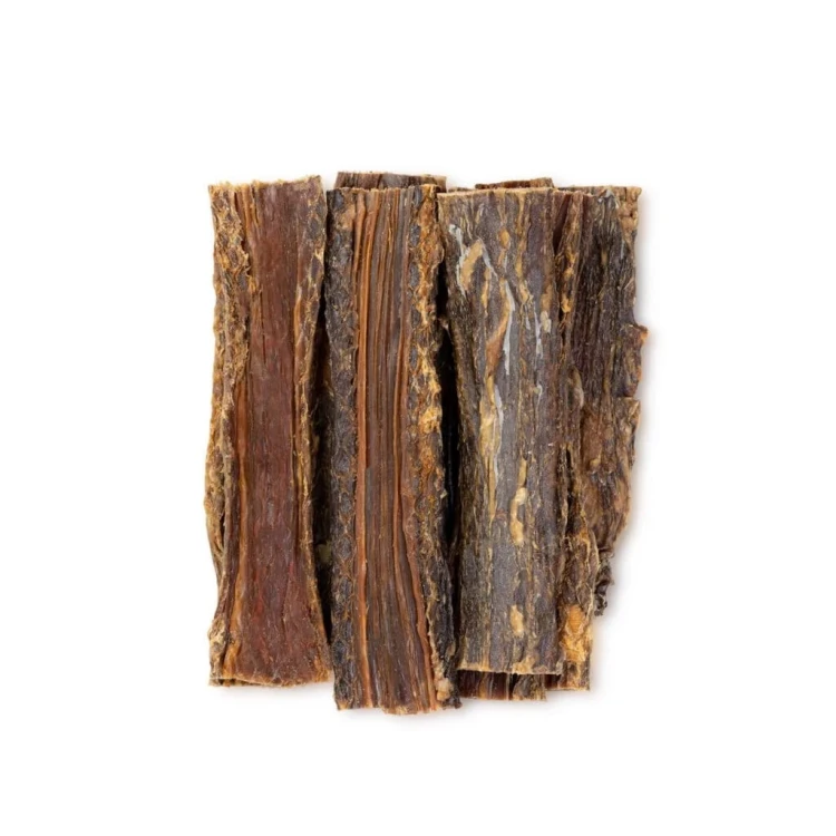 UNISZKI Przełyk wołowy płaski 100g Przysmaki dla psa