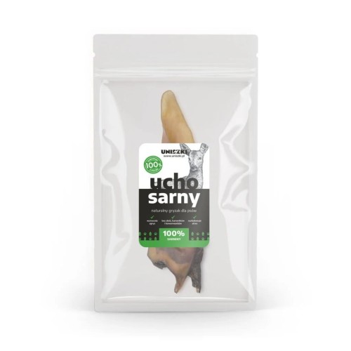 UNISZKI Ucho sarny 1 szt. Przysmaki dla psa