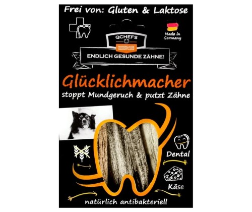 QCHEFS Mix Sticks Glucklichmacher 90g Przysmaki dentystyczne dla psa