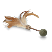 ADDICTED Patyk z piłeczką i piórkami MADNIP