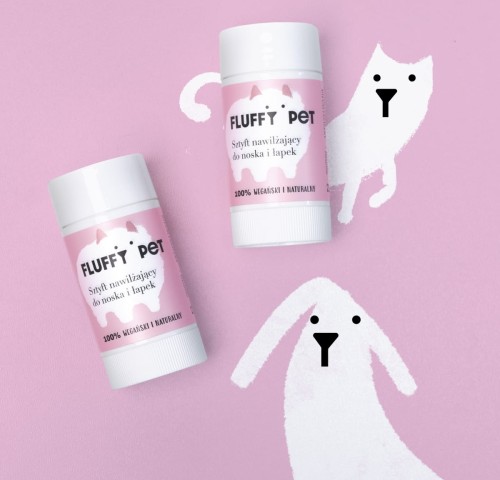 FLUFFY PET Sztyft nawilżający dla psa do łapek i noska 23ml